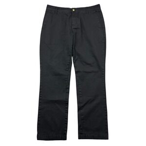 Volcom Pants Men 33x30 Black Frickin Chino Skater Surfer Straight Leg Y2K